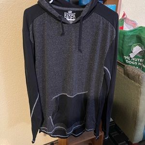 Mens Straight Faded Light Weight Hoodie